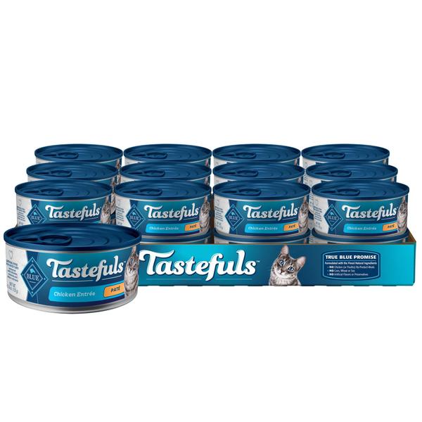 Imagem de Comida úmida para gatos Blue Buffalo Tastefuls Chicken 163 ml (pacote com 24)