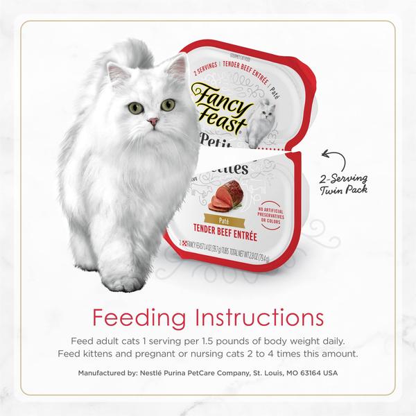 Imagem de Comida úmida para gatos Purina Fancy Feast Gourmet Pate Tender Beef 75g