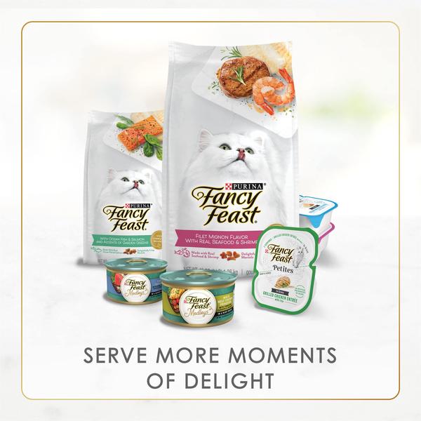 Imagem de Comida úmida para gatos Purina Fancy Feast Tuna Feast 85g (pacote com 24)