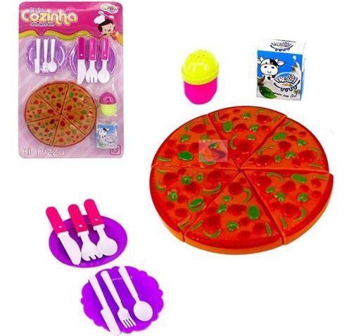 Imagem de Comidinha Brinquedo De Cortar Cozinha Verduras Frutas 