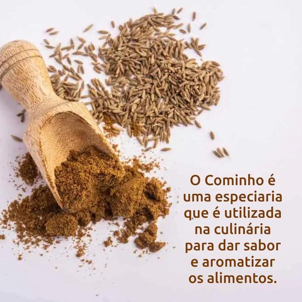 Imagem de Cominho Em Pó, Raiz E Sabor Tempero Natural 200G