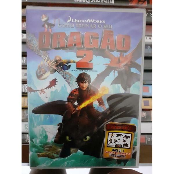 Como treinar o seu dragao 2 dvd original lacrado - paramont Imagem de Como treinar o seu dragao 2 dvd original lacrado