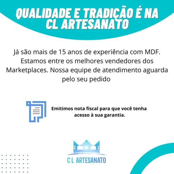 Imagem de Cômoda Armarinho Biju Com Separações P/ Joias Em  Mdf Cru