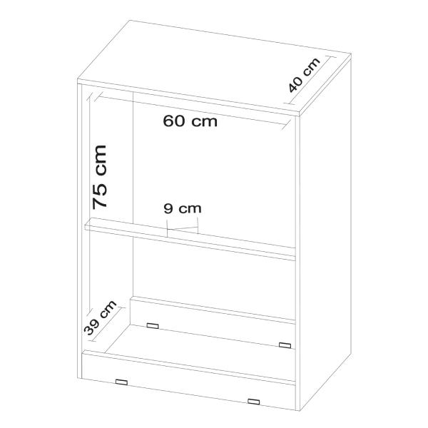 Imagem de Cômoda Astral 4 Gavetas 62 cm - Comoda para Quarto - Demobile