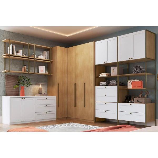 Imagem de Cômoda de Quarto Infinity 3 Gavetas Branco - Genialflex