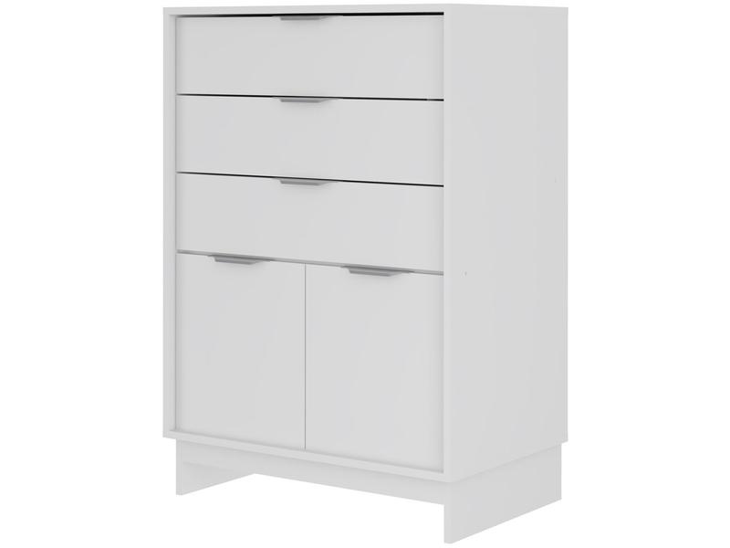 CĂ´moda Multiuso 3 Gavetas 2 Portas Carraro 1112 CĂ´moda Multiuso 3 Gavetas 2 Portas Carraro 1112