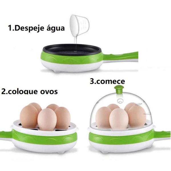 Compacto e Poderoso: cozedor de ovos - ANNICKSTOREE Imagem de Compacto e Poderoso: cozedor de ovos