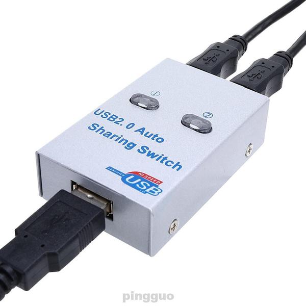 Compartilhador De Impressora Switch Tipo B Para Computador Imagem de Compartilhador De Impressora Switch Tipo B Para Computador