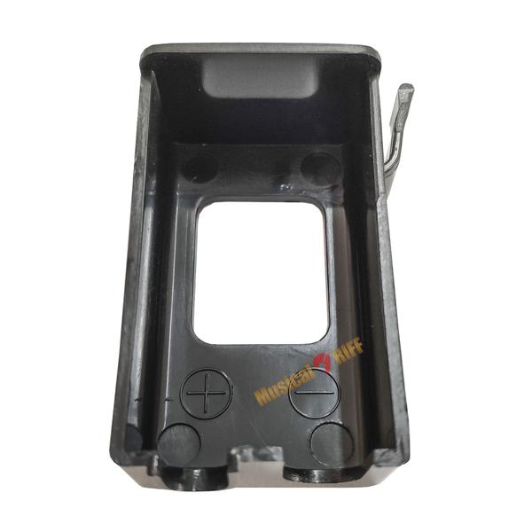 Compartimento suporte para bateria 9v violão pré amp - Strinberg Imagem de Compartimento suporte para bateria 9v violão pré amp