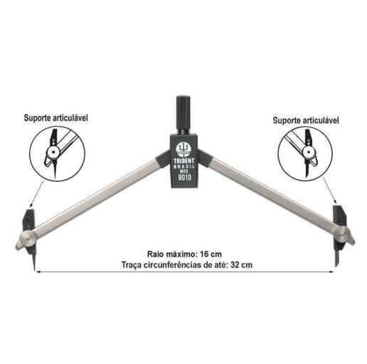 Imagem de Compasso Técnico Trident 9010