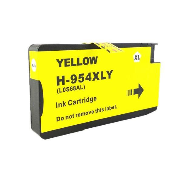 Imagem de Compatível: Cartucho Pro Resolution 954XL para HP Officejet Pro 8700 8715 7740 8710 8720 8740 Amarelo 25ml