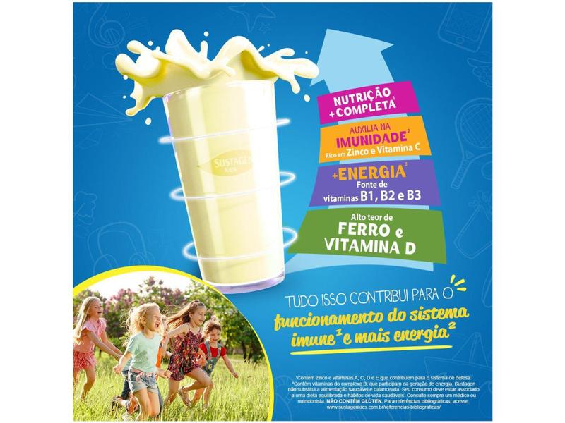 Imagem de Complemento Alimentar Infantil Sustagen Kids - Baunilha Lata 350g