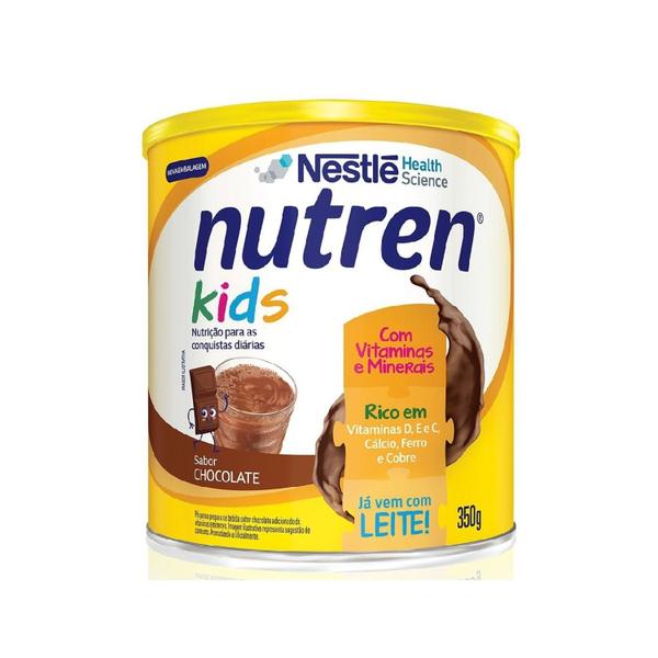 Imagem de Complemento Alimentar Nutren Kids Sabor Chocolate 350g