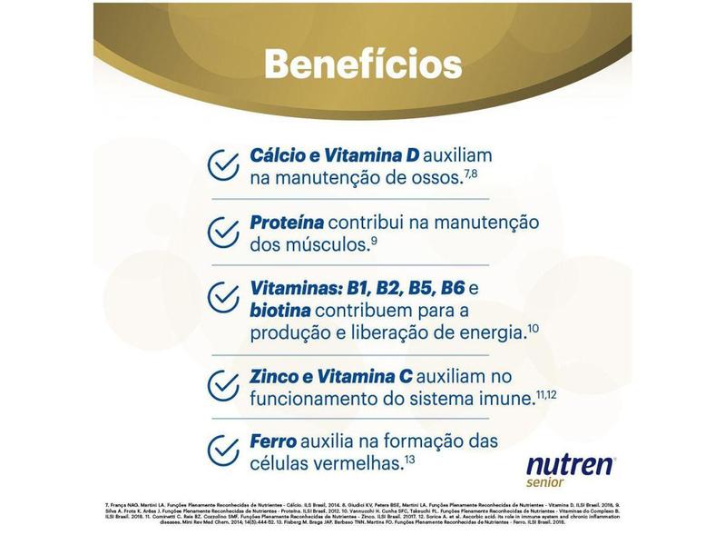 Imagem de Complemento Alimentar Nutren Senior Sem Sabor - Integral 370g