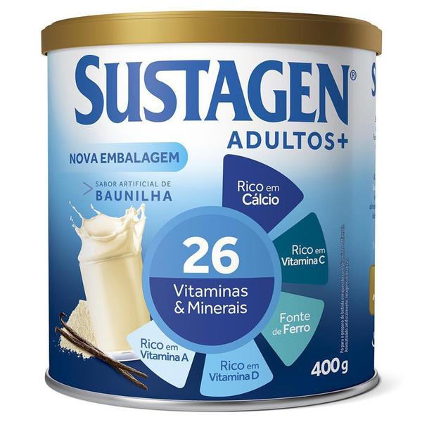 Imagem de Complemento Alimentar Sustagen Baunilha 400g