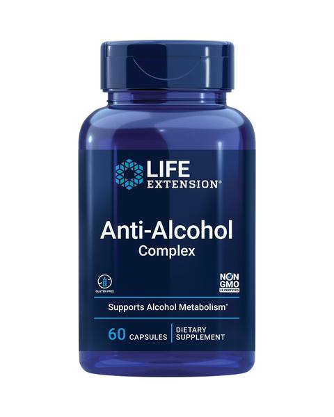 Imagem de Complexo anti-álcool Supplement Life Extension para a cabeça