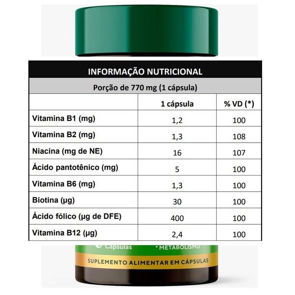 Imagem de Complexo de vitamina B 30 caps - Ekobé