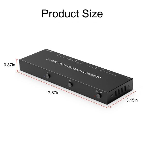 Imagem de Componente para conversor HDMI Azduou 2-YPbPr Component RGB