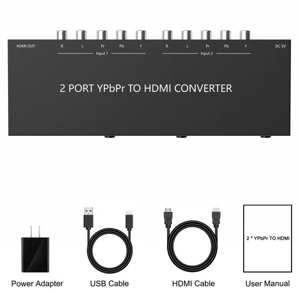 Imagem de Componente para conversor HDMI Azduou 2-YPbPr Component RGB