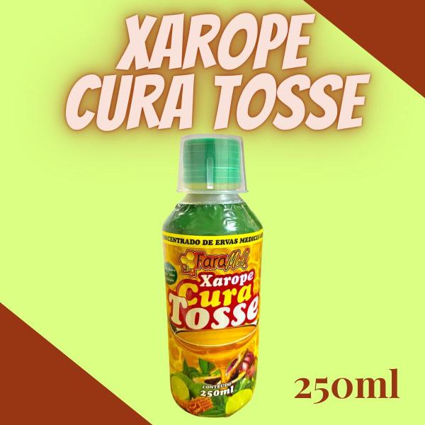 Composto Concentrado de Ervas Medicinais Faramel Cura Tosse Frasco 250ml Kit Promocional 2 Unidades Imagem de Composto Concentrado de Ervas Medicinais Faramel Cura Tosse Frasco 250ml Kit Promocional 2 Unidades