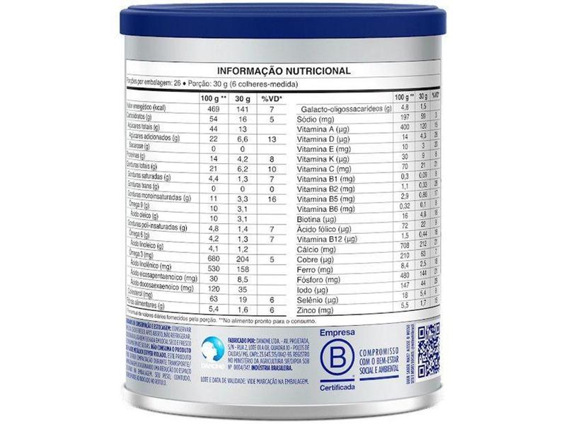 Composto Lácteo Milnutri Profutura Original - 800g Imagem de Composto Lácteo Milnutri Profutura Original - 800g