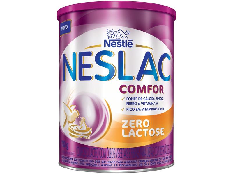 Imagem de Composto Lácteo Nestle sem Sabor Neslac Comfor Zero lactose 700g