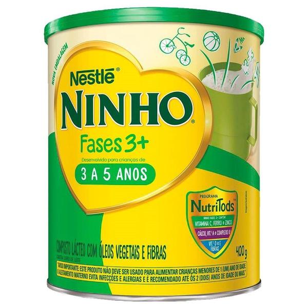 Imagem de Composto Lácteo Ninho Fases 3+ 400g