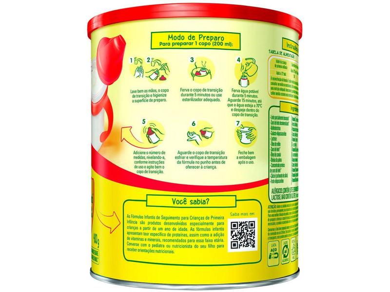 Imagem de Composto Lácteo Ninho Original Fases 1+ Integral - 400g