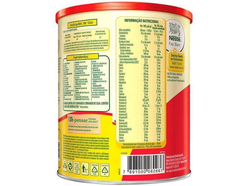 Composto Lácteo Ninho Original Fases 1+ Integral - 800g Imagem de Composto Lácteo Ninho Original Fases 1+ Integral - 800g
