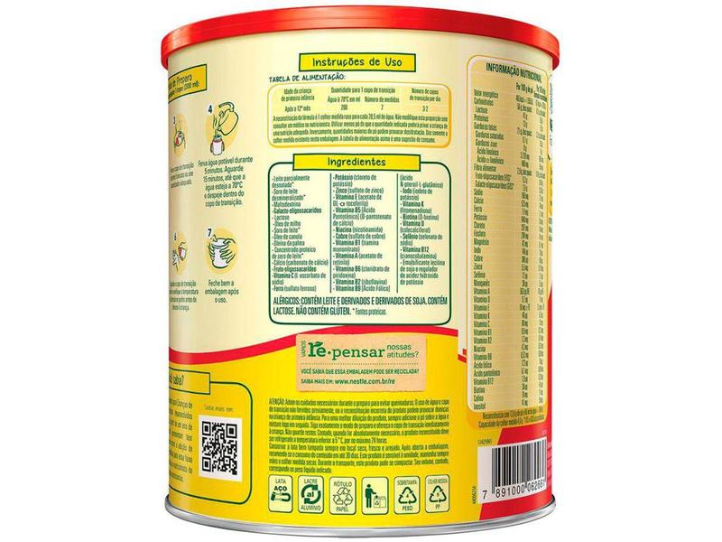 Composto Lácteo Ninho Original Fases 1+ Integral - 800g Imagem de Composto Lácteo Ninho Original Fases 1+ Integral - 800g