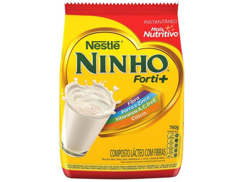 Composto Lácteo Ninho Original Forti+ Integral - 750g Imagem de Composto Lácteo Ninho Original Forti+ Integral - 750g