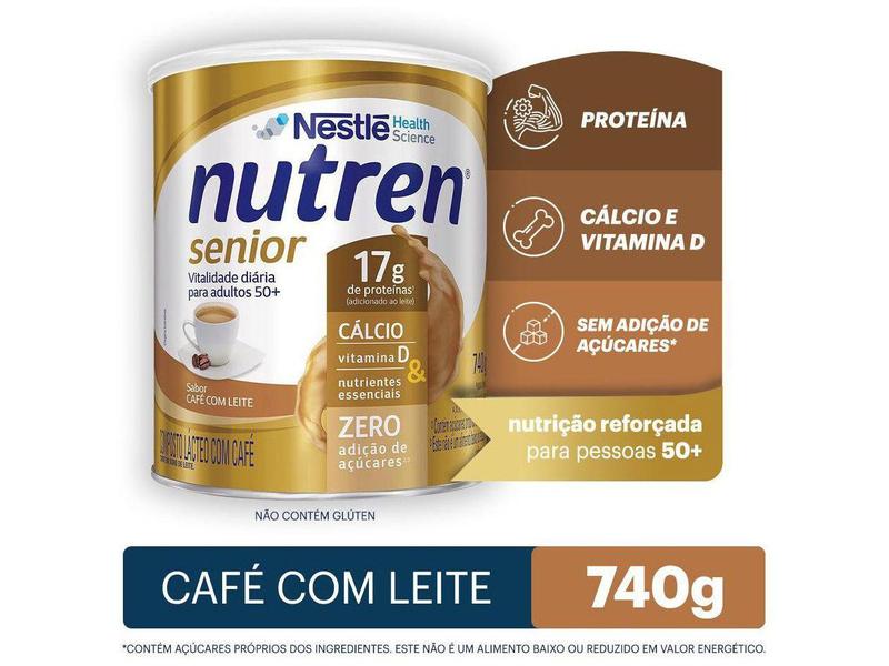 Imagem de Composto Lácteo Nutren Café com Leite Senior
