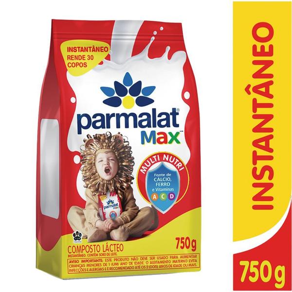 Imagem de Composto Lácteo Parmalat Max Pacote 750g