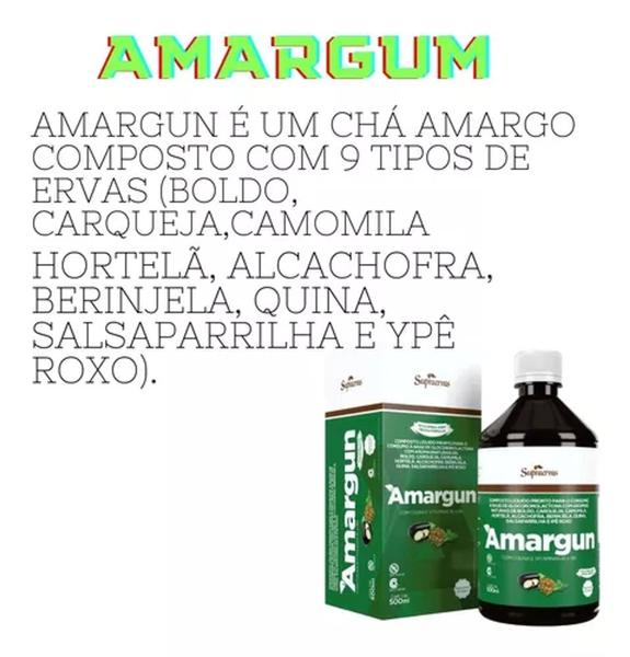 Imagem de Composto Natural  Amargun  com Vitaminas B1eB6 500ml Supra Evas