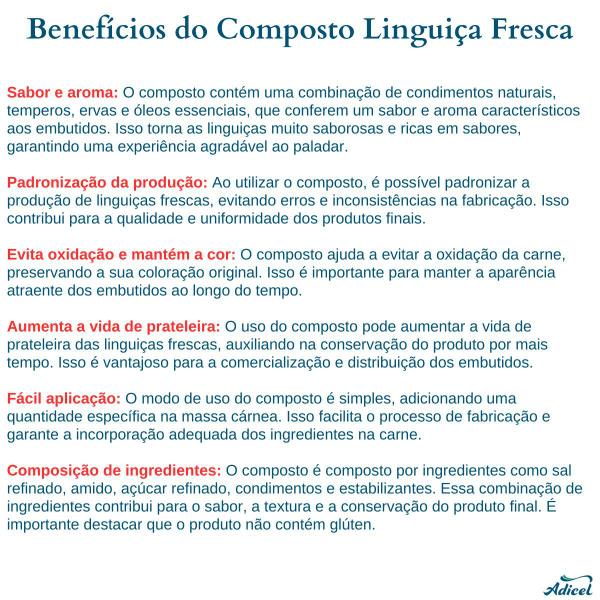 Imagem de Composto Para Linguiças Frescas - 1kg