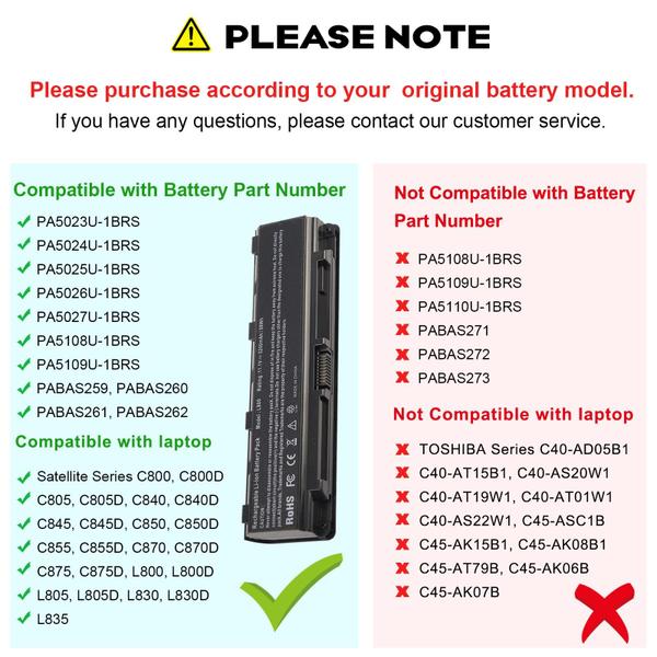 Imagem de Compra sofisticada de bateria de laptop para Toshiba Satellite S70DT