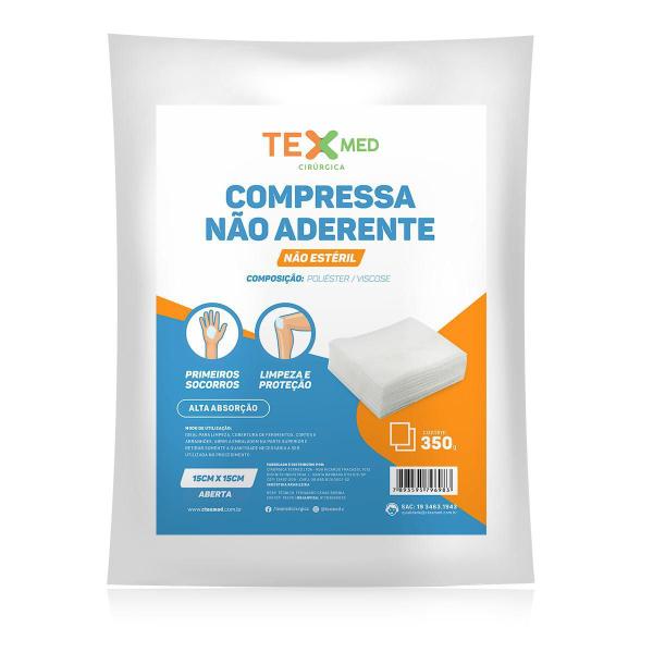 Imagem de Compressa De Ge Premium 7,5x7,5cm Não Aderente - Pct. 350g