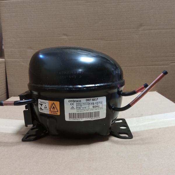 Imagem de Compressor 110V R600a 1/6 EM2T 60CLP W11133677 Embraco