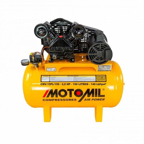 Imagem de Compressor Air Power Monofásico 127/220V 150L CMV-15PL/150 Motomil