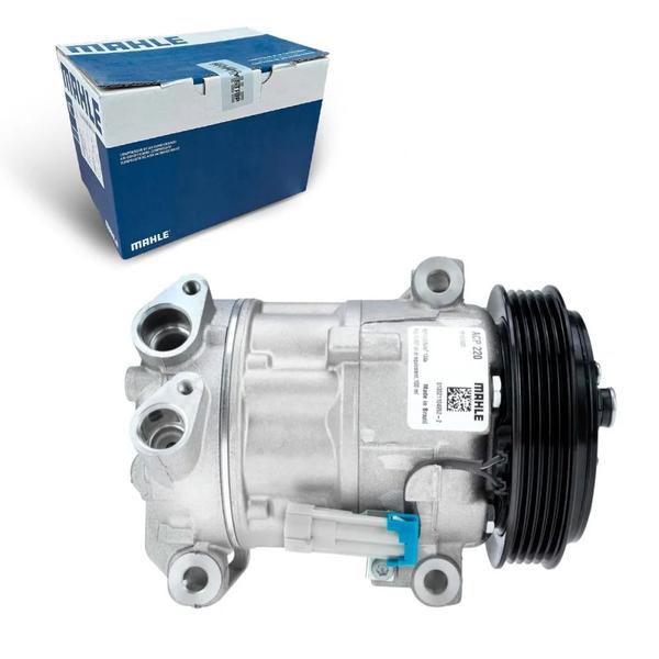 Imagem de Compressor Ar 12V p/ Fiat Uno, Mobi, Strada, Palio...(MAHLE)