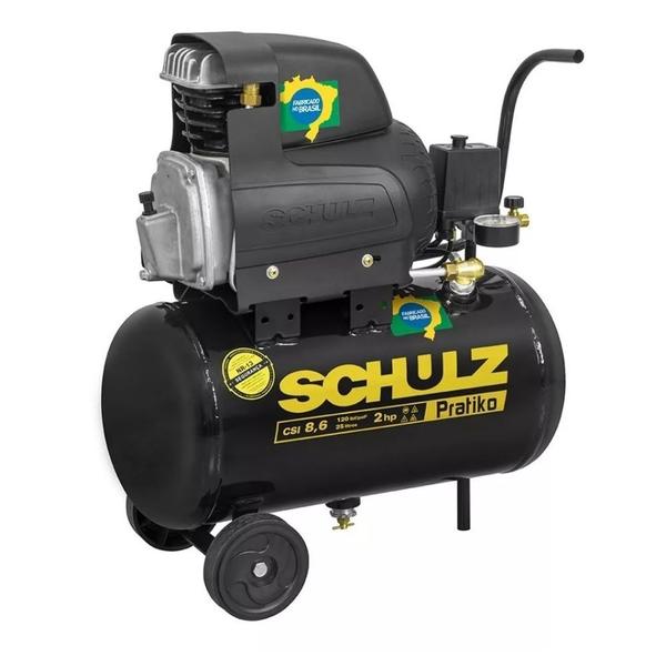 Imagem de Compressor Ar 8,5pés Pratic Csi 8,5 25l Schulz