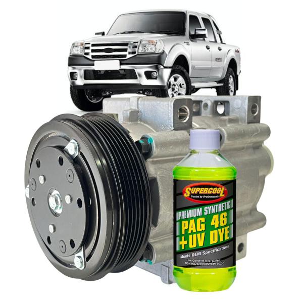 Imagem de Compressor Ar Cond Fic Ford Ranger Diesel 3.0 Até 2012 6pk