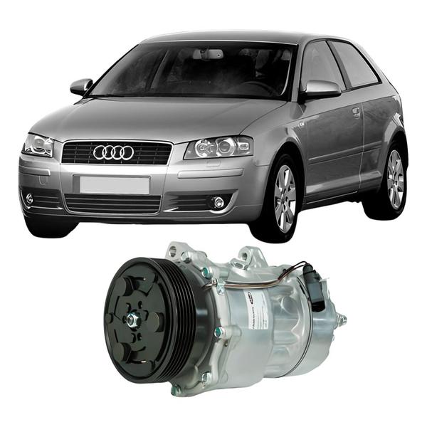 Imagem de Compressor ar condicionado audi a3 volkswagen golf sist cvc