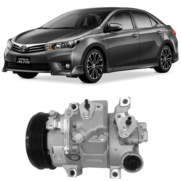 Imagem de Compressor Ar Condicionado Corolla 2.0 2010 a 2018 ACP381000S