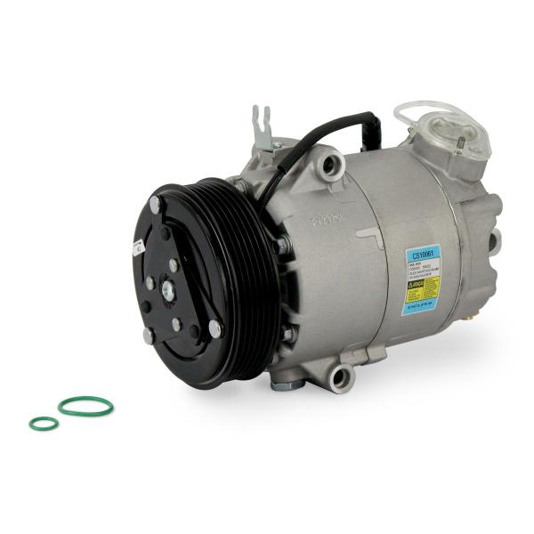 Imagem de Compressor Ar Condicionado Delphi Original  VW FOX POLO SPACEFOX CROSSFOX 2006 á 2010 1.0 1.6 5PK