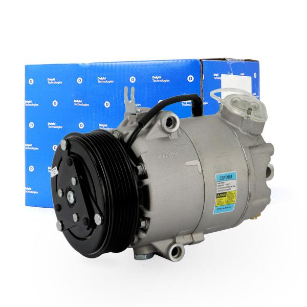 Imagem de Compressor Ar Condicionado Delphi Original  VW FOX POLO SPACEFOX CROSSFOX 2006 á 2010 1.0 1.6 5PK