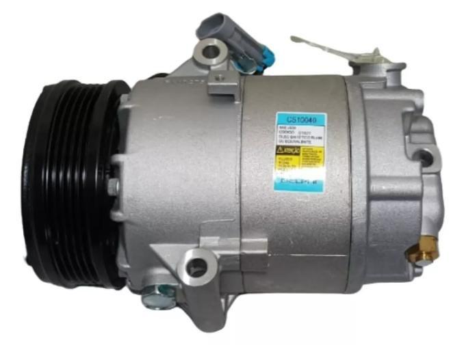 Imagem de Compressor Ar Condicionado Fiat Siena/Punto/Strada/Idea/Stilo/Palio/Doblo GM Montana/Meriva/Corsa CS10040 Delphi