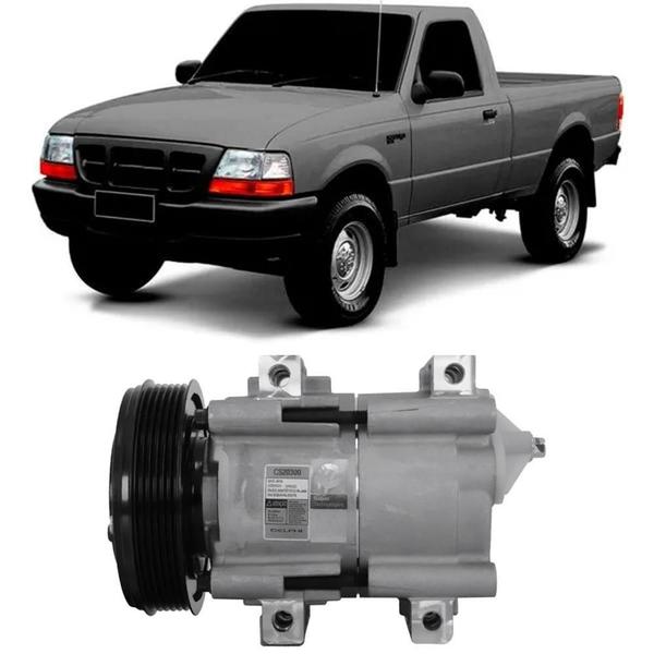 Imagem de Compressor Ar Condicionado Ranger 2.3 16V 2001 a 2012 Flex