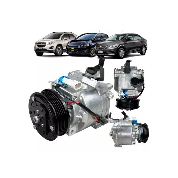 Imagem de Compressor Ar Condicionado Scroll Chevrolet Onix / Spin