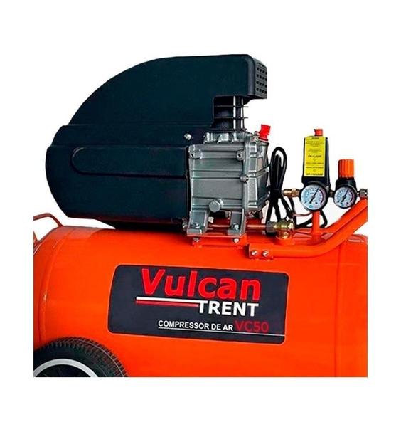 Imagem de Compressor Ar Elétrico Portátil Vulcan Trent Vc50 Laranja